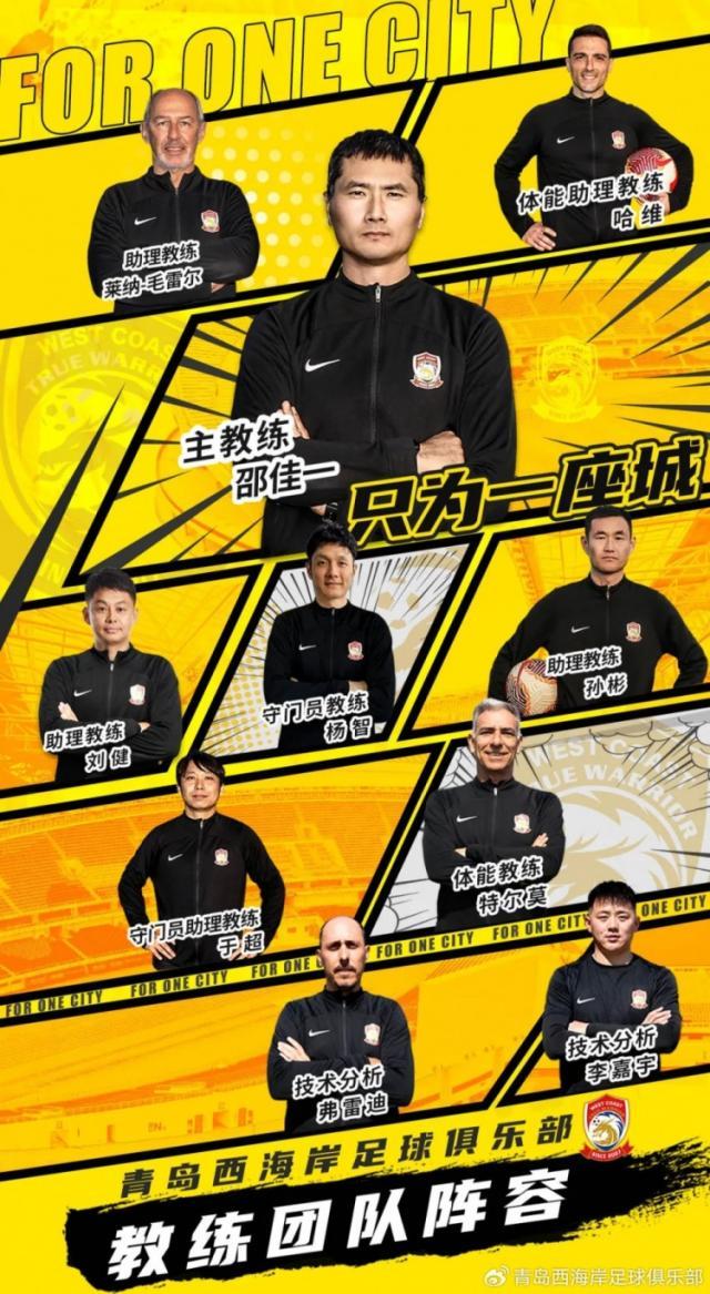 西海岸教练组搭建完毕 张呈栋高迪等11名队员加盟