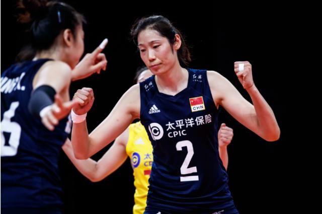 六主力驰援中国女排世联赛三连胜 一传有显著改善